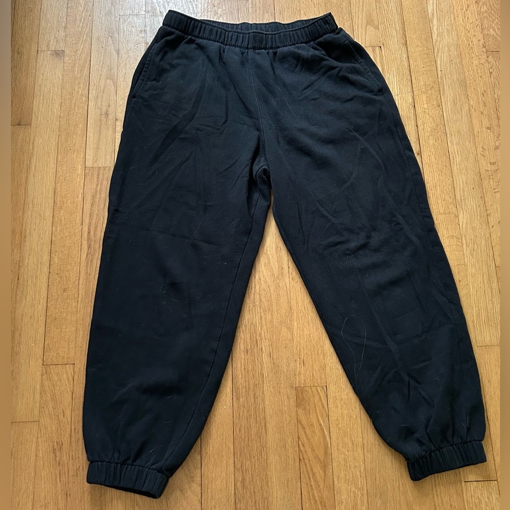 Hollister Black Fleece Pants